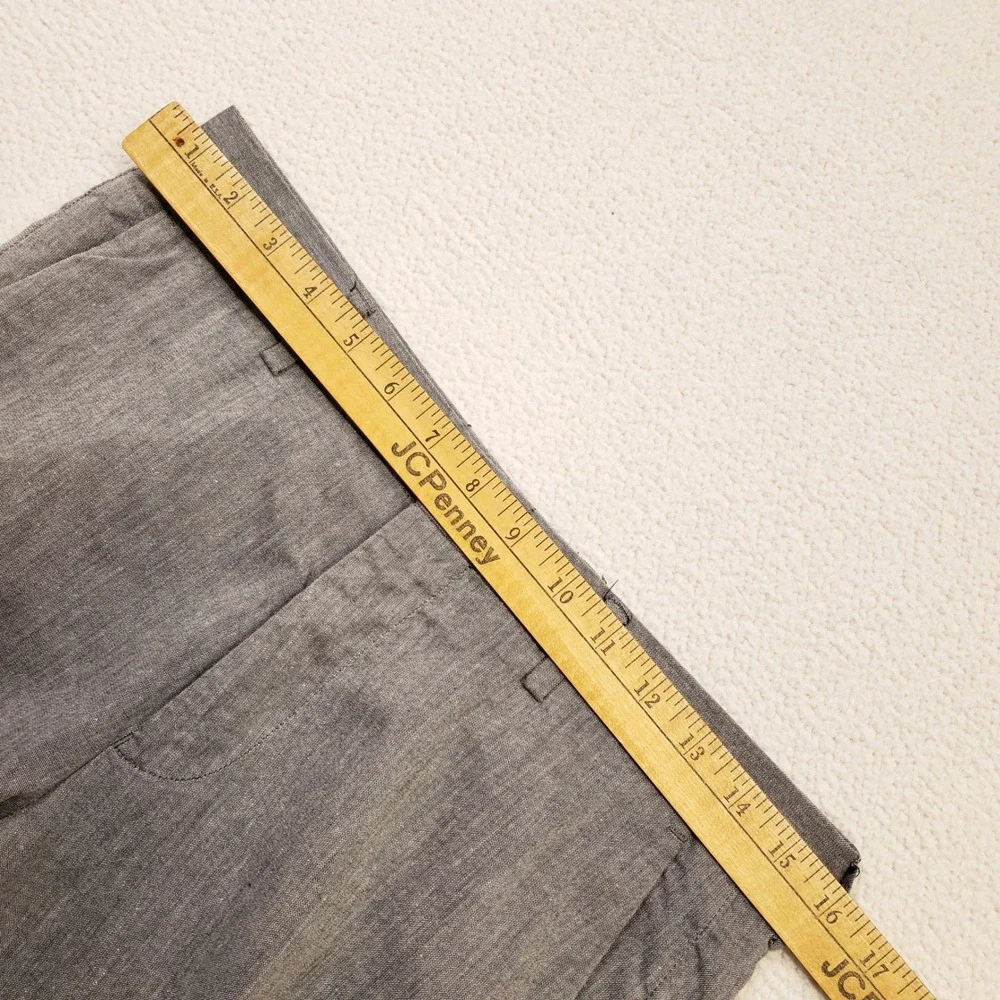 J.CREW Ludlow Slim Chino Pant Men 29x29 Gray Somelos Stretch Cotton Dress Slacks